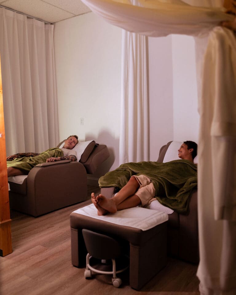 couples reflexology massage